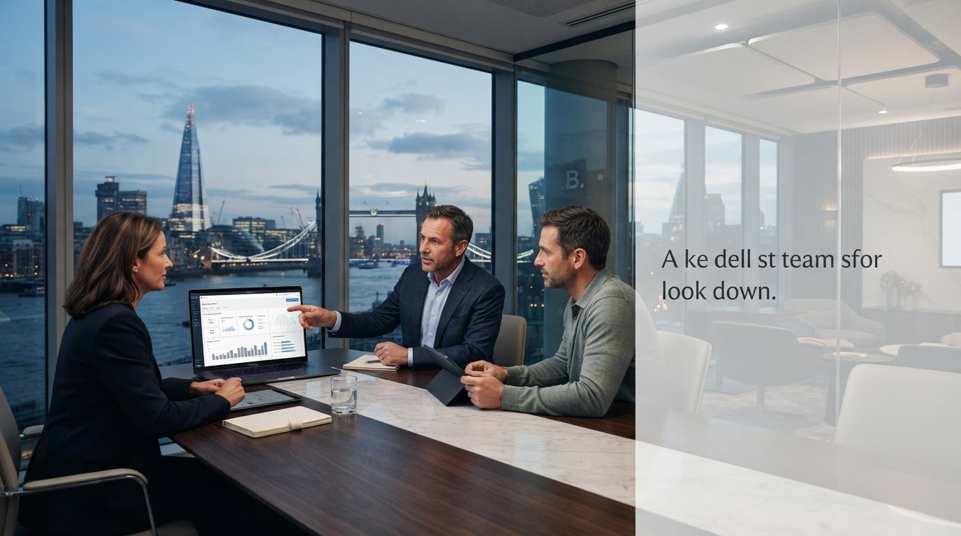 Cove Rendex interface preview showing AI-driven portfolio analysis and risk metrics
